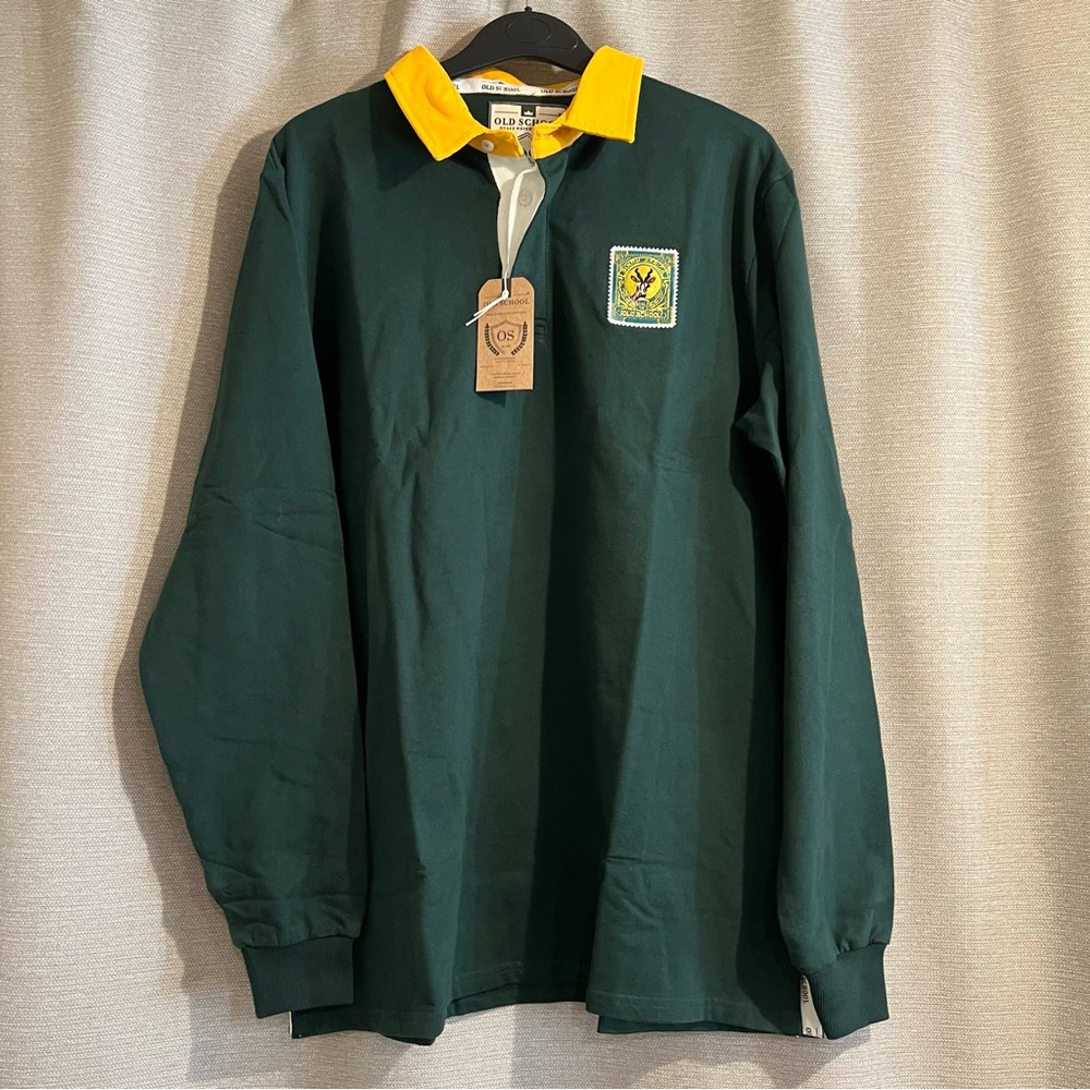 Old‎ School Heavyweight South Africa Springbok Rugby Polo